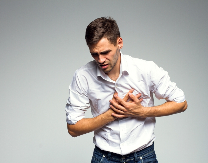 Pressure, Squeezing, or Heaviness in the Chest