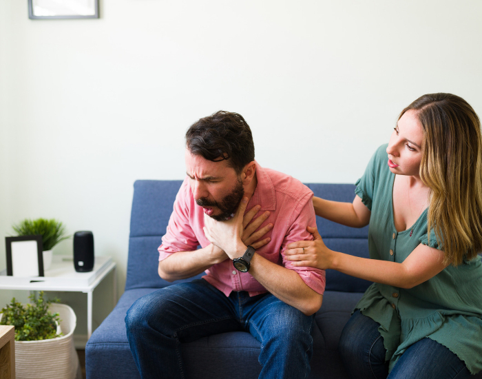 shortness of breath and heart problems
