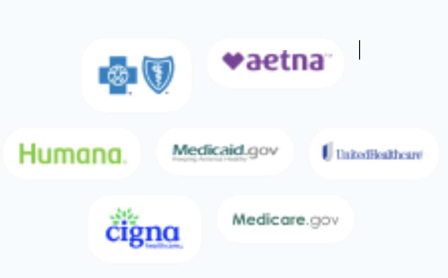 Accepted insurance providers including Medicare and Medicaid