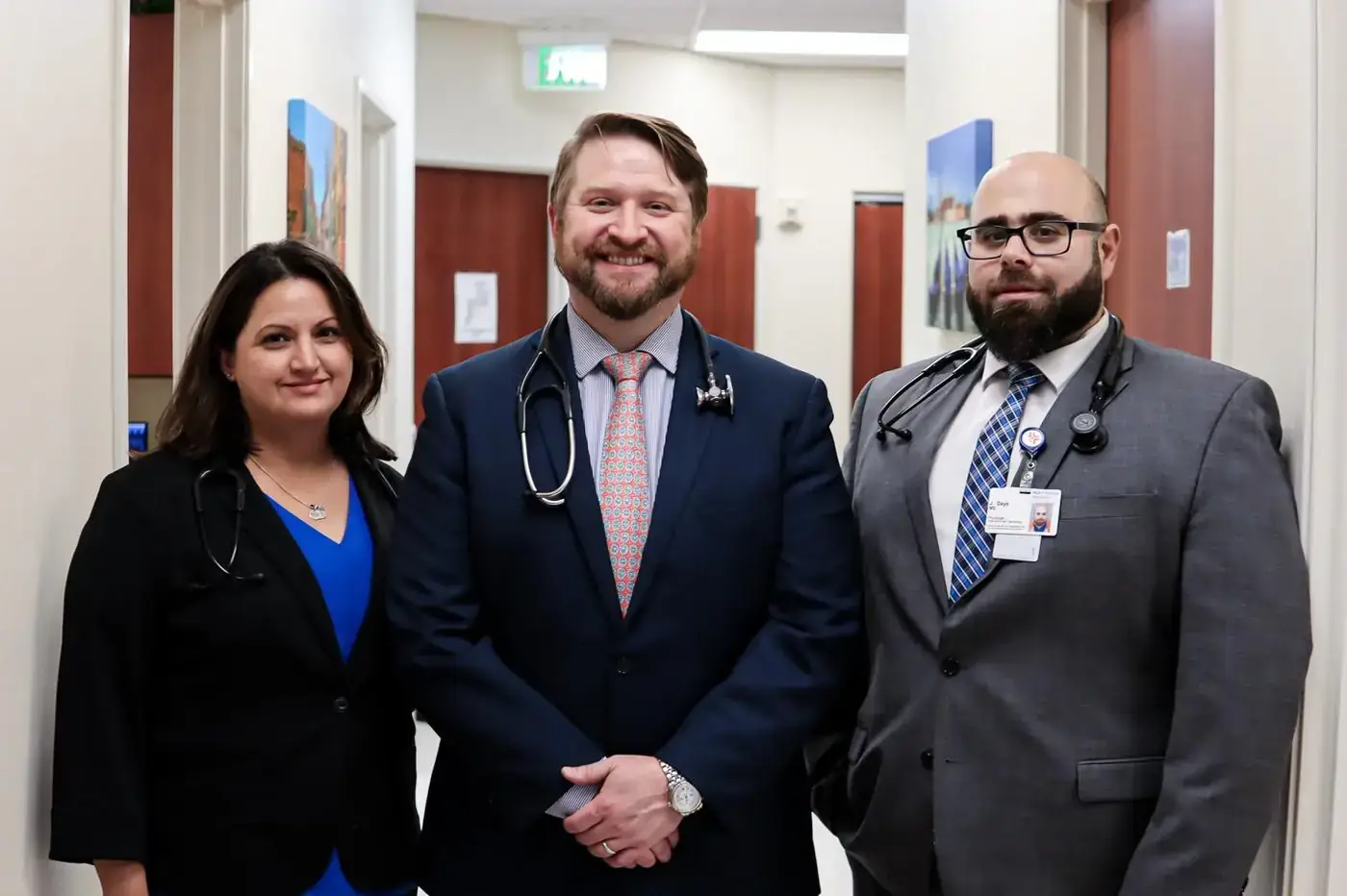 Cypress Cardiovascular Institute care team with a patient